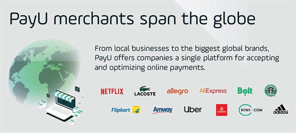 PayU merchants homepage