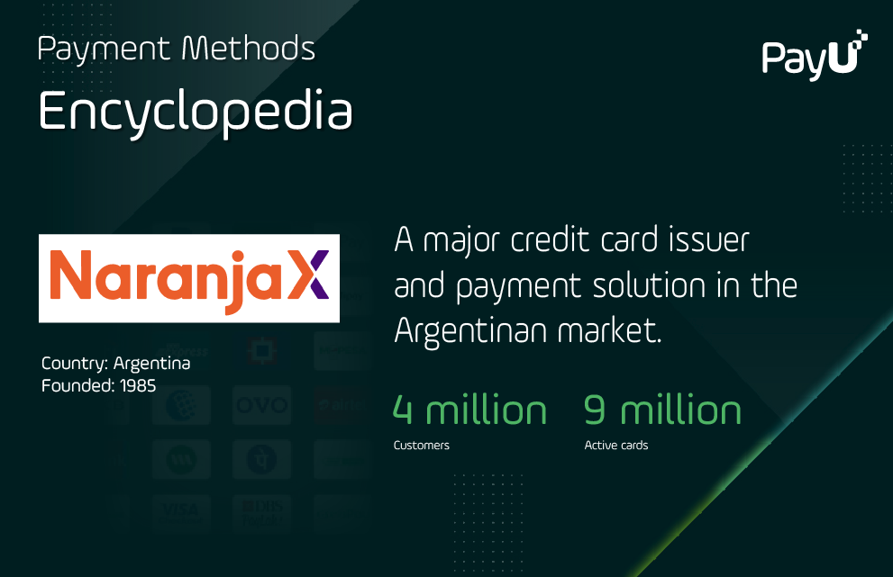 Naranja infographic PayU payment methods encyclopedia