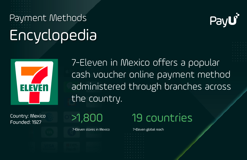 7-eleven infographic PayU payment methods encyclopedia