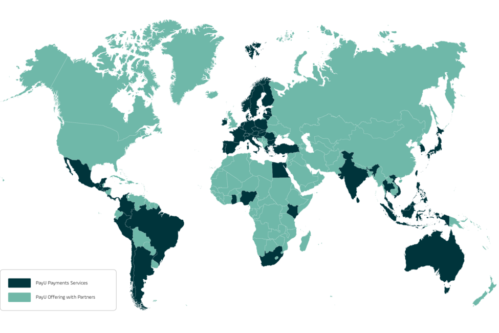 PayU Global Map 2023